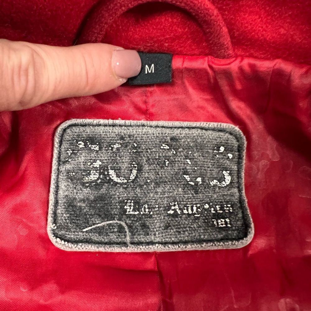 Guess Women's Vibrant Red Trench Coat - Picture 9 of 16